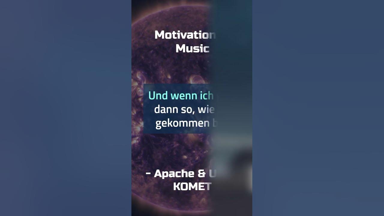 Apache’s & Udo Lindenberg’s Motivation in Music #shorts #Apache #UdoLindenberg #Komet