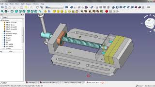 VISE 03, FreeCad 045, download (PDF) (FCStd)
