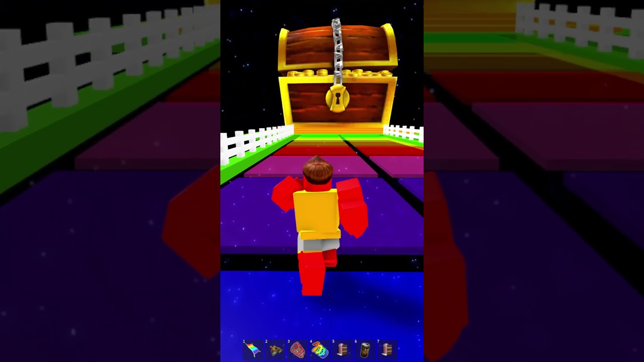 Impossible Glass Bridge Crossing in Roblox