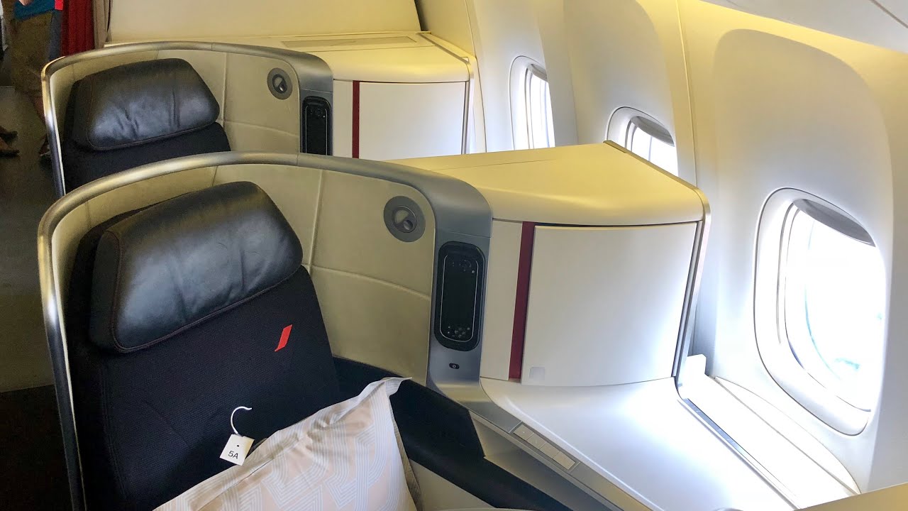 Flight Report CDGIAD Air France Business Class Boeing 777300 (Paris to Washington DC) YouTube