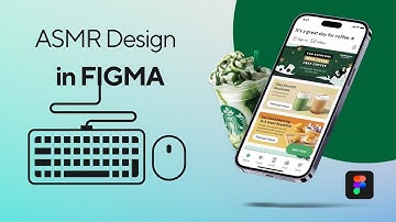 ASMR UI Designing in FIGMA - Starbucks - No Talking | Silent
