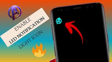 How to Enable Led Notification Light Icon in Phone | Customize Notification LED Light secret - 2021