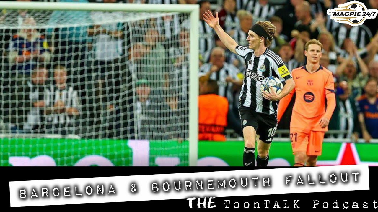 🗣️ ToonTALK THE MAGPIE 24/7 PODCAST S2E2 - Talking Barcelona & Bournemouth 🇪🇸🍒