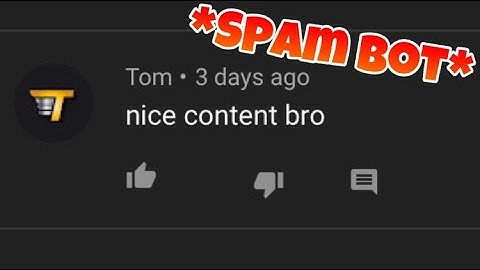 SPAM BOTS *EXPOSED* Tom and XimerTracks!