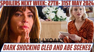 Hollyoaks spoilers next week for 27th to 31st May 2024: Shocking Cleo and Abe Scenes Revealed