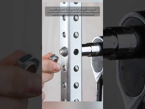 Video: A4 (316) Stainless Steel T-Slot Nuts (DIN 508)