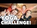 CASEY VS SAFFRON YOGA CHALLENGE! FT  MINI CASEY AND MINI SAFFRON!