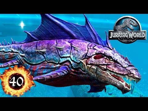 Видео: Дунклеозавр 40 Чересчур сильный Jurassic World The Game