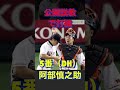 公開説教で打線