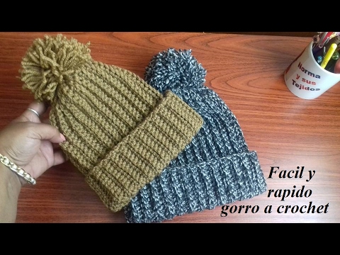 Gorro A Crochet Para Principiantes Youtube