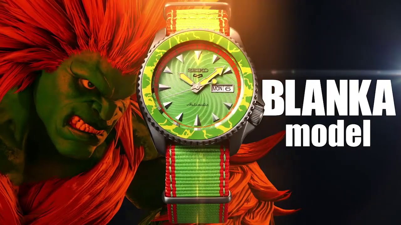 Seiko X Street Fighter \