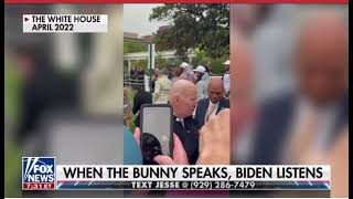 Jesse Watters. Fox News. Potato is the new Easter egg. Biden keeps messing with our holidays.