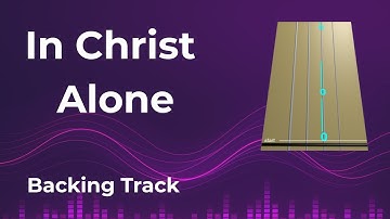 IN CHRIST ALONE✨by Keith Getty & Stuart Townend |Backing Track Violin Tutorial & Animated Violin TAB