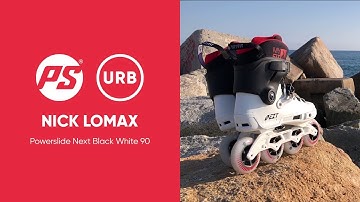 Nick Lomax on Powerslide Next Black White 90