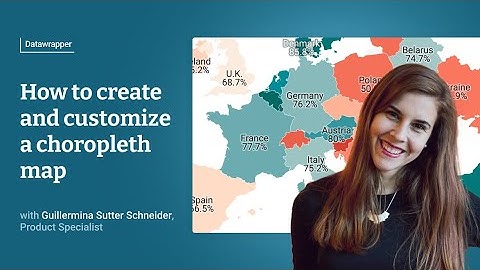 How to create and customize a choropleth map