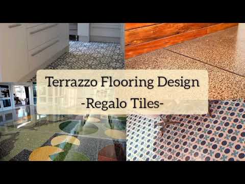 Video: Ano ang terrazzo glass?