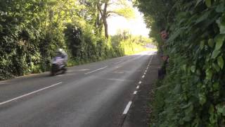 Isle Of Man Tt 2015 - Open Practice, Ballacrye Cornerjump