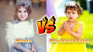 Vania Mania VS Blu Amal Saleh Transformation 👑 From Baby To 2024