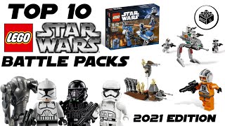 TOP 10 LEGO Star Wars Battle Packs in 2021! | Battle Packs for Army Building |