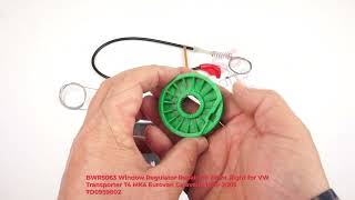 BWR5063 Window Regulator Repair Kit Front Right for VW Transporter T4 Eurovan Caravelle 1990-2003