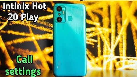 How To Smart Call Setting In Infinix Hot 20 Play, Call Setting In Infinix Hot 20 Play, How To Call