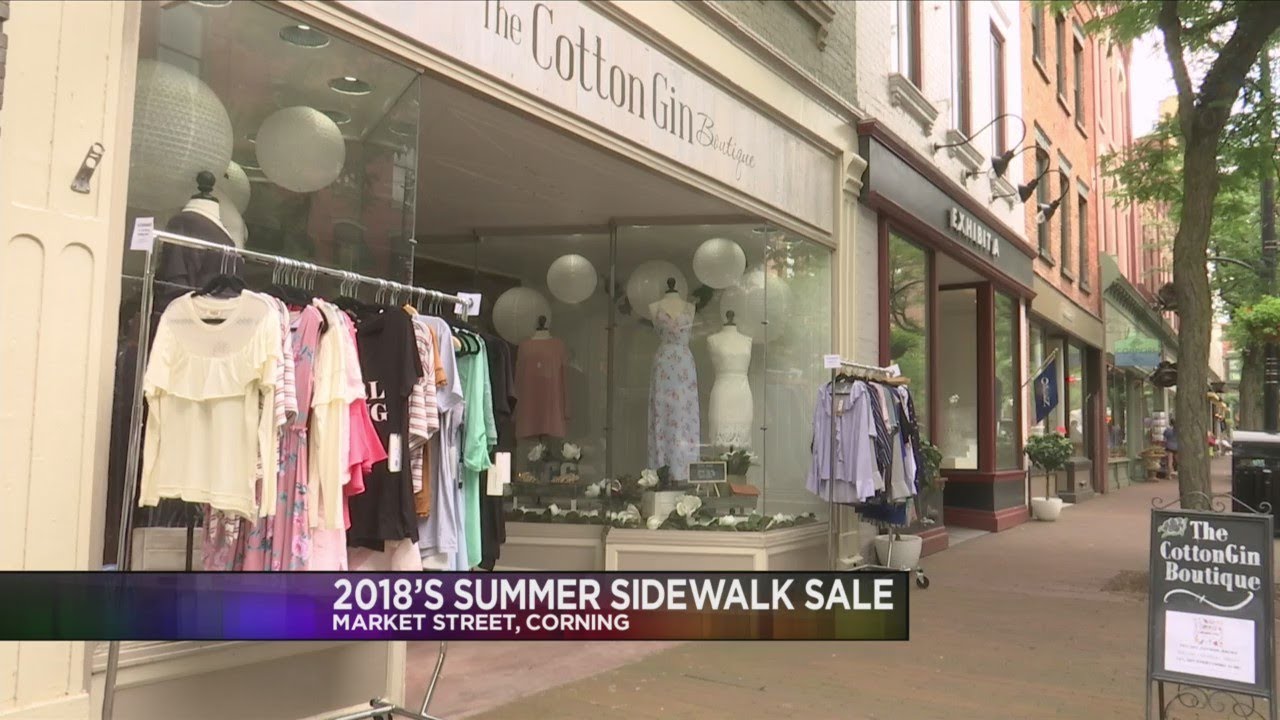 2018's Summer Sidewalk Sale