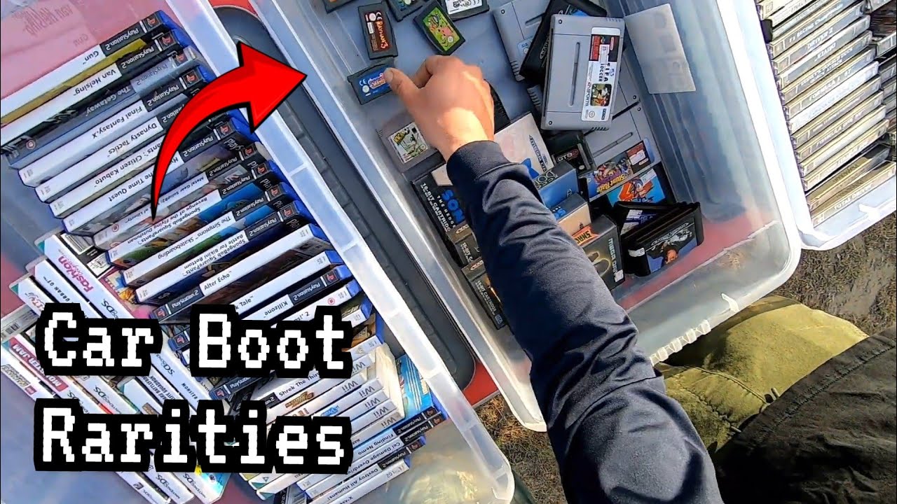 Bankin' Retro at the Boot Sale (PS1, Sega, Gameboy & More!)