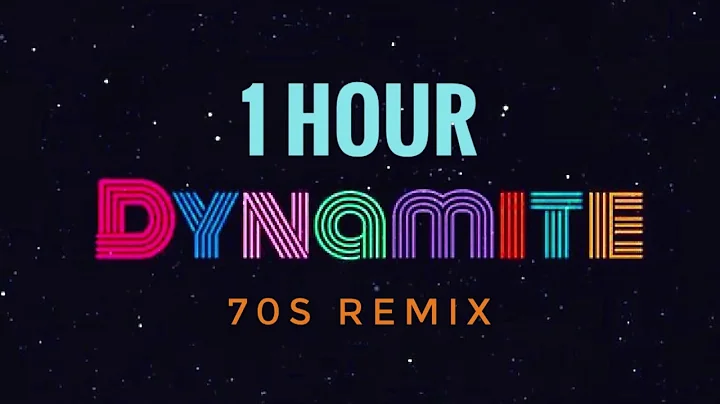 DYNAMITE BTS (방탄소년단) 1 HOUR LOOP 70s Remix