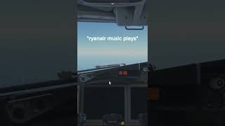 Average Ryanair Flight ⚠️EARRAPE WARNING #fs2024 #aviation #ryanair #boeing737max8