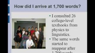 How to Get your Free List of 1,700 TOEFL iBT Vocabulary Words