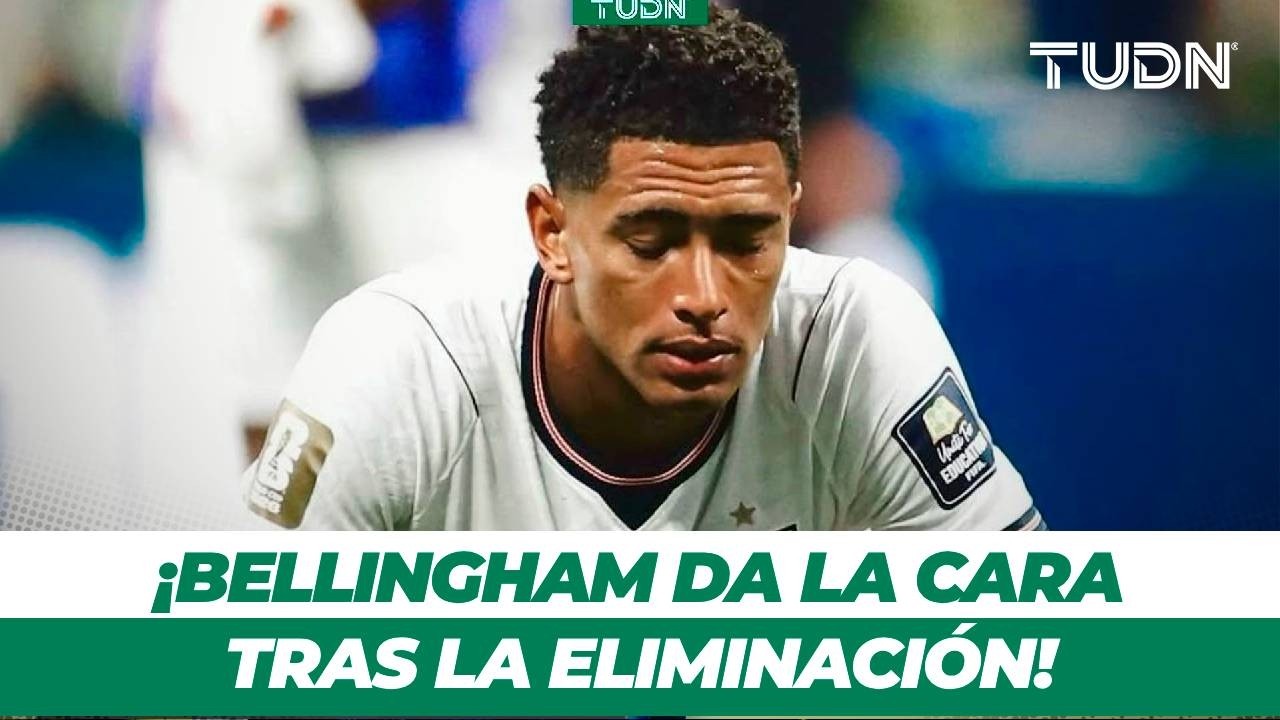 Bellingham rompe el silencio tras la eliminación de Inglaterra y deja emotivo mensaje | TUDN