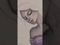 Behind the scenes✨️ #art #artist #watercolour #angel #painting #art