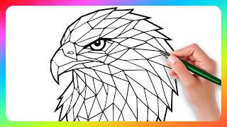 Eagle Mandala Mandala Style Coloring Pages Digital Coloring Mandala Coloring Page