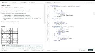Famous Leetcode 37 Sudoku Solver - Python Net Worth