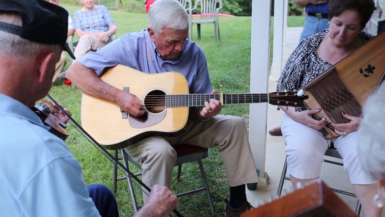 Carl Lowe, Autoharp player in Virginia YouTube