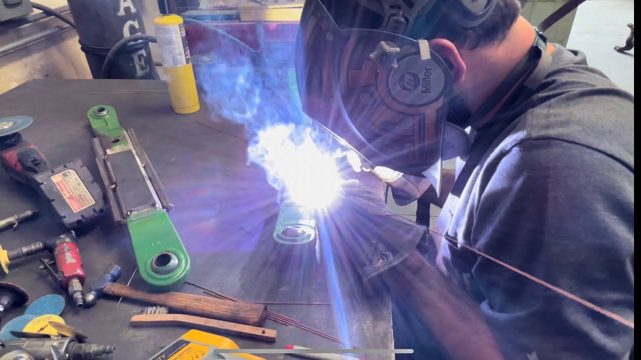 Tractor 3 point hitch repair/ beef up!!