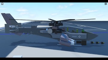 Custom Attack Helicopter | Plane Crazy | Roblox
