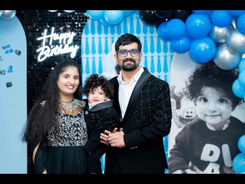 Ruthvik 1stbday highlights