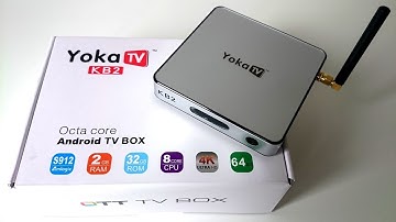 YOKA KB2 TV Box with 32GB eMMC Storage powered by Amlogic S912 Unboxing (Video)