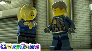 #Lego City Undercover 100% Guide #7 Chan's Scrapyard (Red Brick, Police Shield, etc) screenshot 3