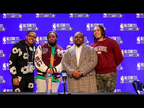 Morehouse Journalism Program Students at the 2024 NBA All-Star Weekend ...