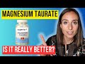 Magnesium taurate  neurologist reviews clinical evidence