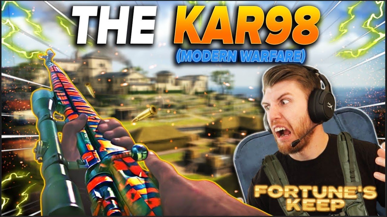 Using The KAR98 from Modern Warfare On Fortune's Keep [Best KAR98K