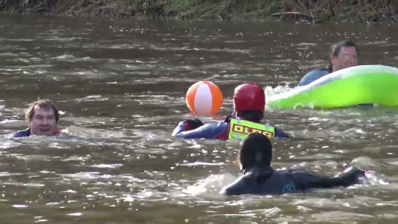 44. Kocherabschwimmen  der DLRG in Schwäbisch Hall 31.12.2022