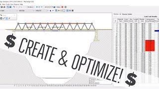 West Point Bridge Builder Instructions and Optimization screenshot 1