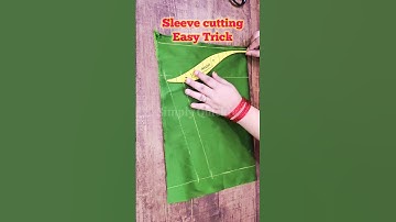 Perfect Sleeve Armhole Cutting in Seconds! 😍 #tailoringhack #shorts