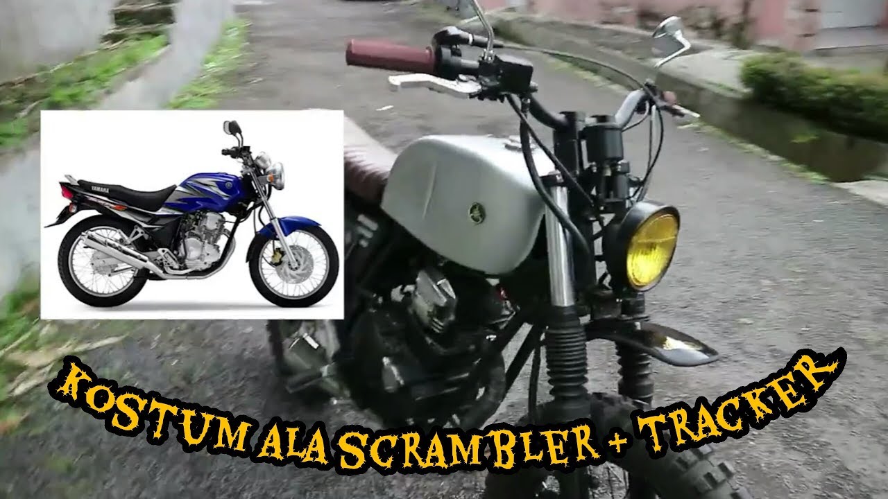 REVIEW MOTOR SCORPIO Custom Motor Scramble Tracker YouTube