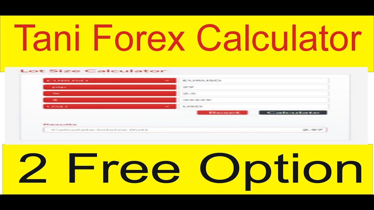 Tani Forex Profit Calculator And Currency Converter Free Special Tutorial In Hindi And Urdu - 