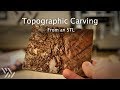 Carving a Topographic Map of Colorado from an STL - #131 [CNC]