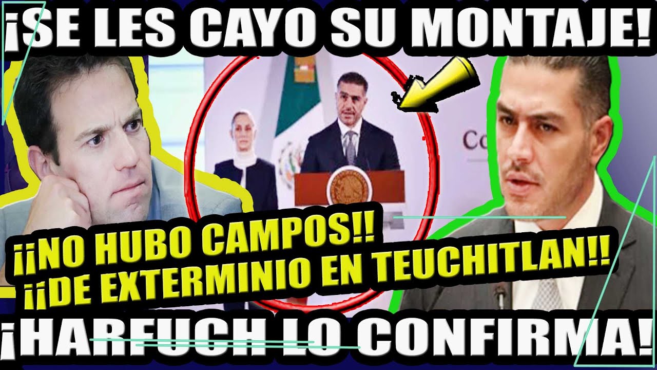 ¡SE ACABO SU MONTAJE! HARFUCH LO CONFIRMA Y TERMINA CON SU MENTIRA ...